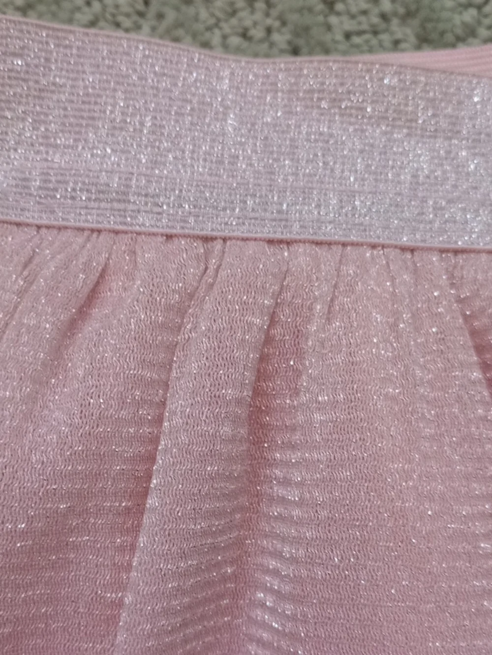 Girl Garanimals Sparkle Pink Pleated Tulle Skirt